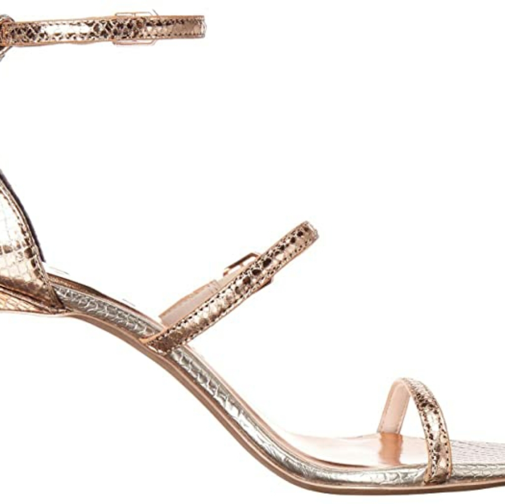 Ted Baker Triam Metallic leather Strap high heels Sandals, Shoes - Picture 5 of 11